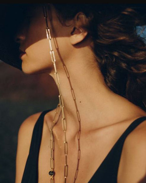 ハット Van Palma MELISSE W/LIVY SILVER CHAIN (MELISSE.S BLACK) Van Palma Melisse w/livy silver chain - Black | MELISSESBLACK
