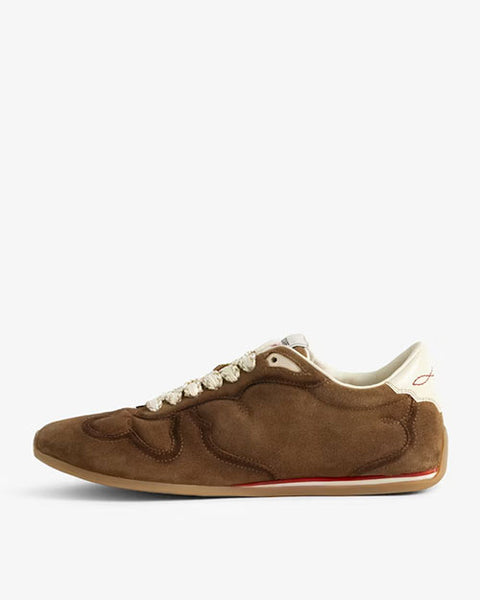 ZADIG & VOLTAIRE | ZV Suede Dance Sneakers | Cognac – 29 North