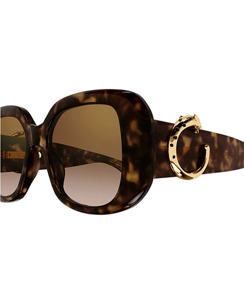 CARTIER | Panthère C Women Sunglasses | Havana – 29 North  display picture 1