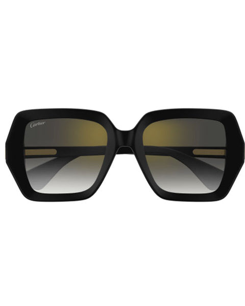 CARTIER | Double C Women Sunglasses | Black – 29 North