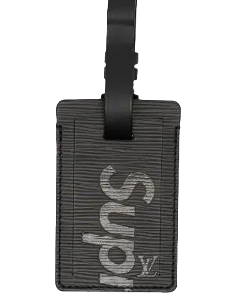 Supreme lv luggage tag best sale