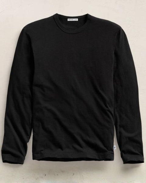 JAMES PERSE | Long Sleeve Crew Neck | Black – 29 North Boutique at