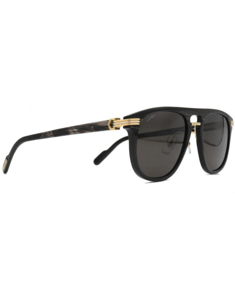 Black cartier 2024 buffalo glasses