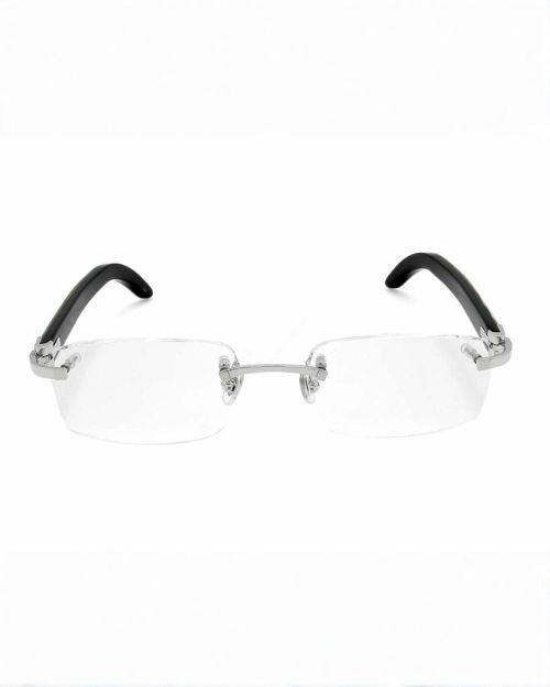 CARTIER | C-Decor Buffalo Horn | Silver & White