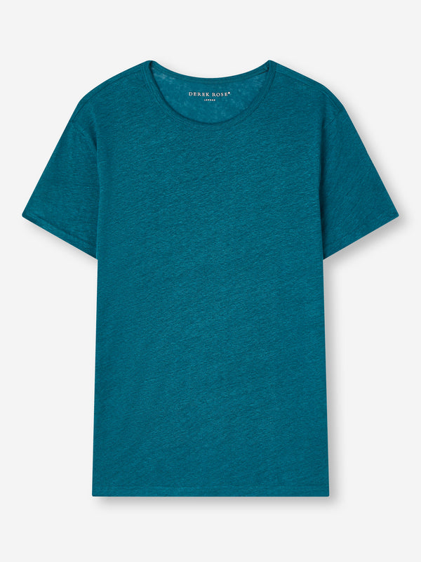 DEREK ROSE | Jordan 1 Linen Shirt | Teal