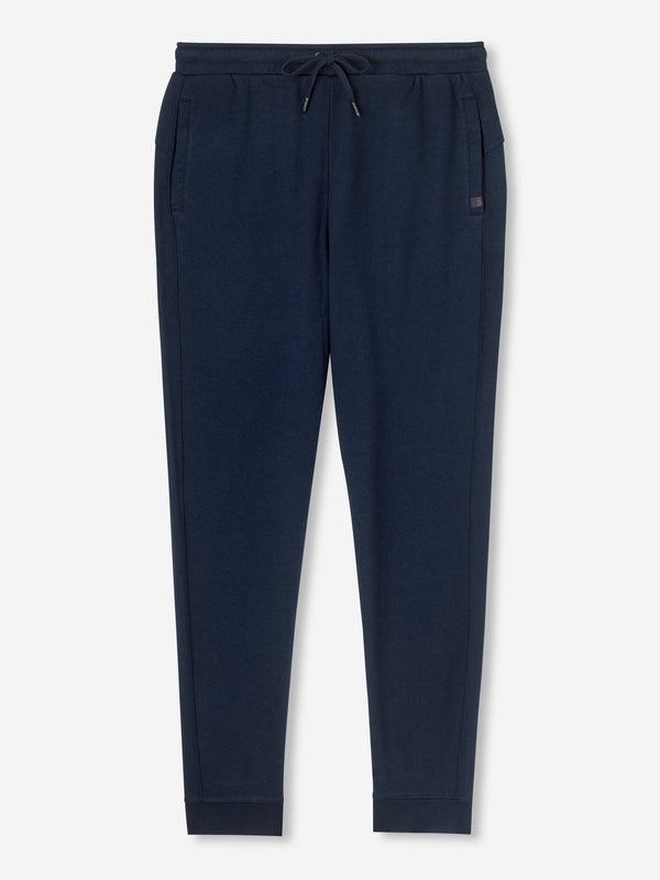 DEREK ROSE | Quinn 1 Cotton Modal Pants | Navy