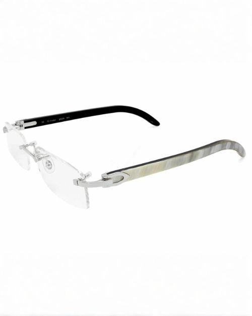 CARTIER | C-Decor Buffalo Horn | Silver & White
