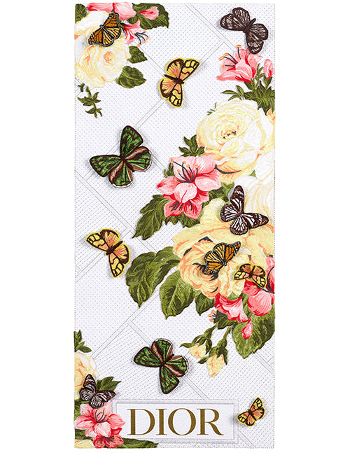 STEPHEN WILSON STUDIO | Dior Floral Petals | 12"x26"