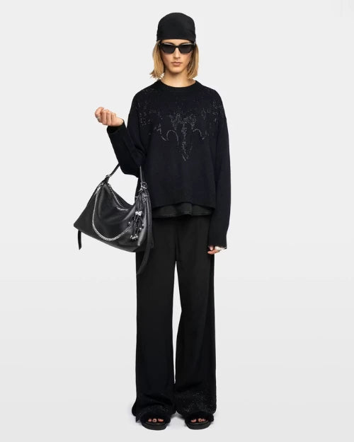 ZADIG & VOLTAIRE | Markuz Cashmere Sweater | Black