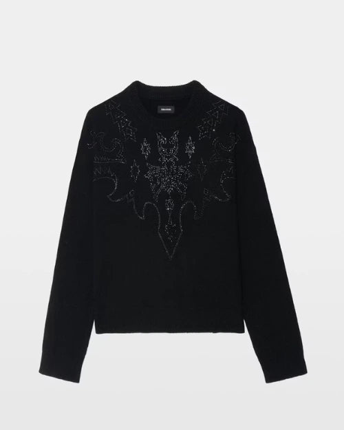 ZADIG & VOLTAIRE | Markuz Cashmere Sweater | Black