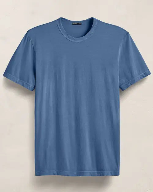 JAMES PERSE | Short Sleeve Crew Neck Shirt | Lake Pigment