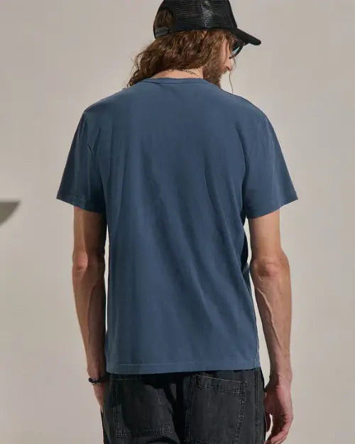 JAMES PERSE | Short Sleeve Crew Neck Shirt | Lake Pigment