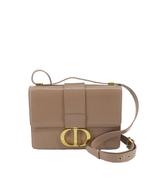 DIOR | 30 Montaigne Leather Shoulder Bag | Pink Beige