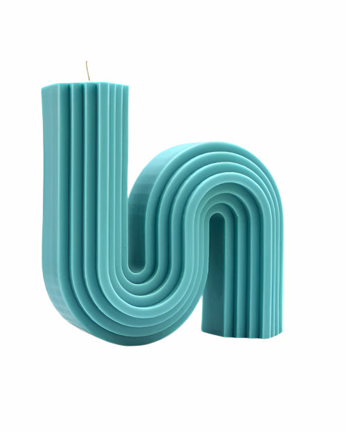 DAVIE OCHO | 70’s Glow Candle | Teal