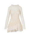 LoveShackFancy | Amberleigh Lace Mini Dress | Ivory