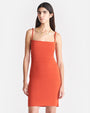 NANUSHKA | Adie Dress | Red Orange