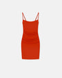 NANUSHKA | Adie Dress | Red Orange
