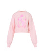 LoveShackFancy | Aneria Cropped Tennis Pullover | Sunrise Blush