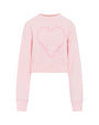 LoveShackFancy | Aneria Heart Pullover | Pink