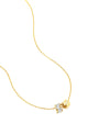 SUZANNE KALAN | Infinite Rondelle Pendant Necklace | Gold & Diamond