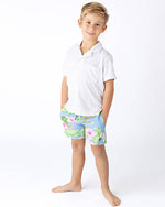 SHADE CRITTERS | Boys Swim Trunks | Botanical Leopards