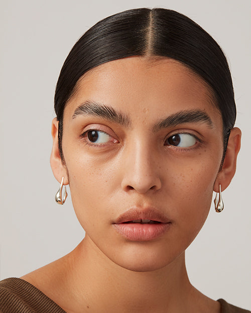 JENNY BIRD | Colette Small Hoop Earrings | Silver