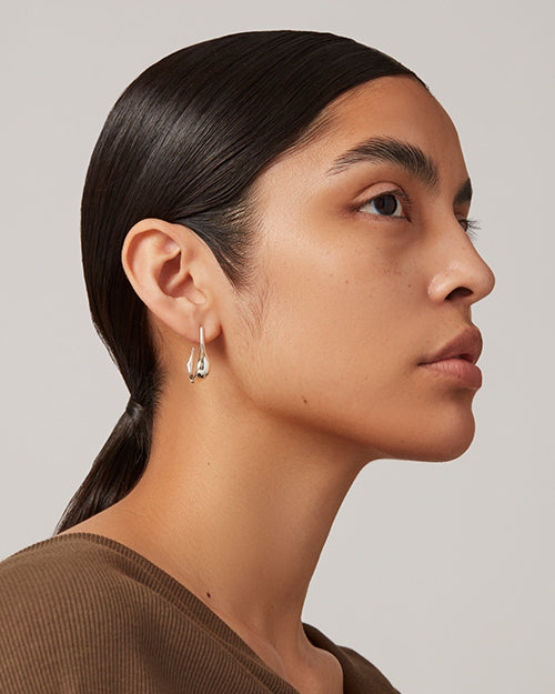 JENNY BIRD | Colette Small Hoop Earrings | Silver