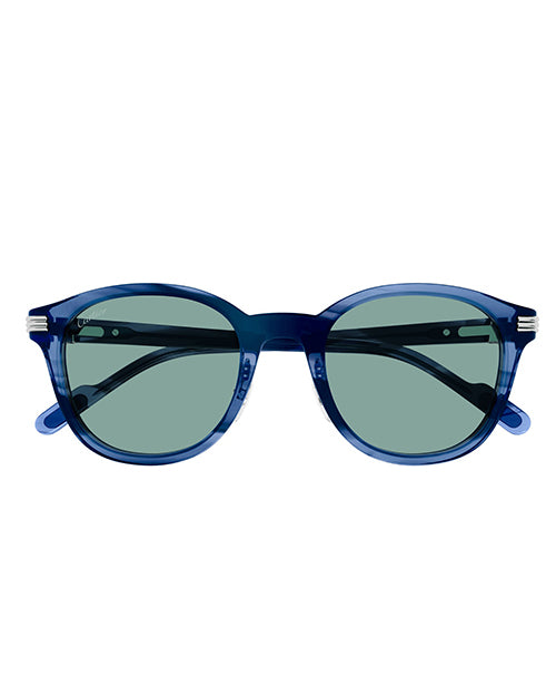 CARTIER  | Premiere Men Sunglasses | Havana Blue