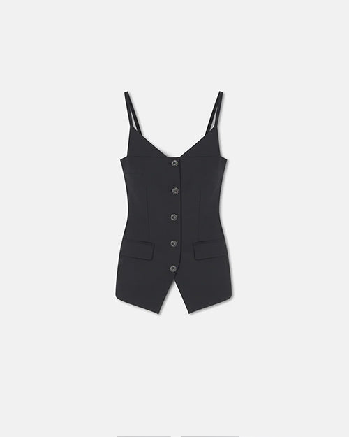 NANUSHKA | Cinda Top | Black