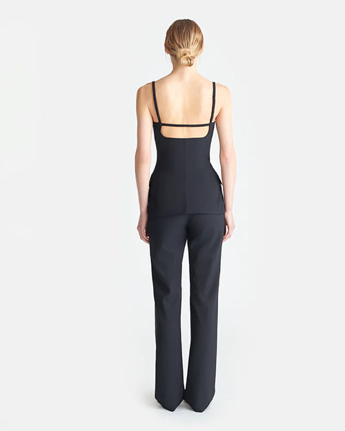 NANUSHKA | Cinda Top | Black | FINAL SALE