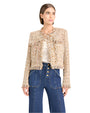 CINQ A SEPT | Adeline Boucle Clarise Jacket | Ochre Multi