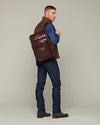 LUCCHESE | Cosimo Backpack | Chocolate