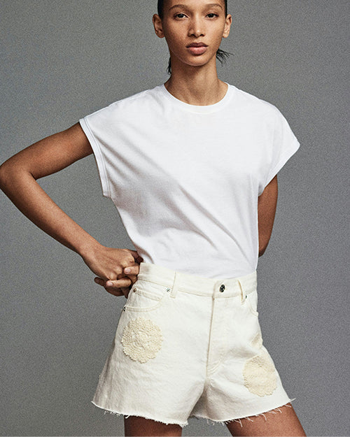 FRAME | The Crochet Dare Short | Flurry | FINAL SALE