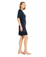 CINQ A SEPT | Elisha Cardigan Mini Dress | Navy