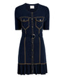 CINQ A SEPT | Elisha Cardigan Mini Dress | Navy