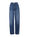 FRAME | Angled Zipper Long Barrel Jeans | Pearl District
