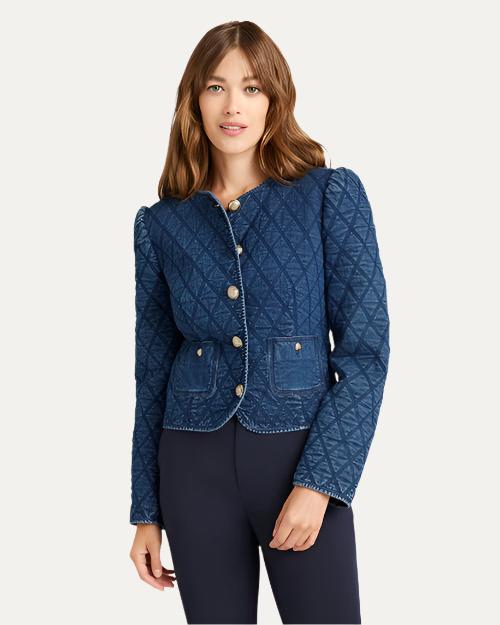 CINQ A SEPT | Gretchen Denim Jacket | Medium Wash