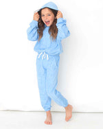 SHADE CRITTERS | Girls Terry Hoodie | Blue