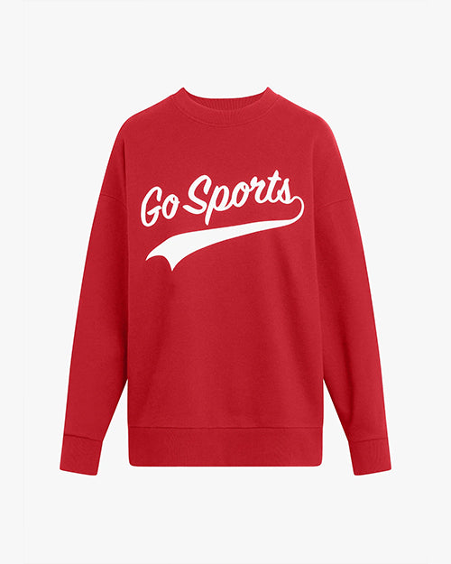 FAVORITE DAUGHTER | Go Sports Sweatshirt | Red