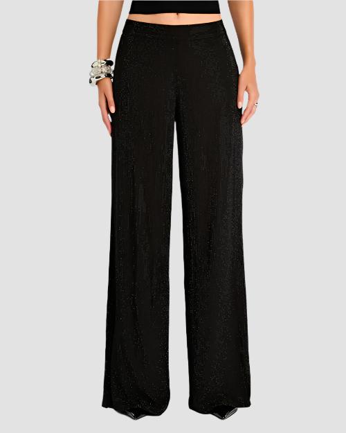 RETROFETE | Hasna Hotfix Pant | Black