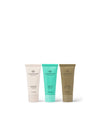 Three glasshouse lotions on a white background