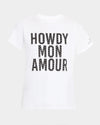 CINQ A SEPT | Howdy Mon Amour Embellished Tee | White