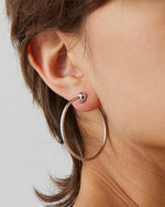 JENNY BIRD | Icon Small Hoop Earrings  | Silver