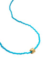 SUZANNE KALAN | Infinite Beaded Rondelle Necklace | Turquoise & Gold