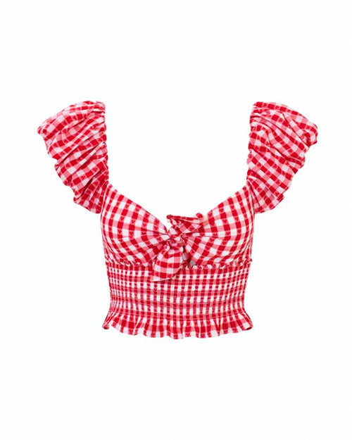 LoveShackFancy | Isalia Top | Cupid Bow Crows