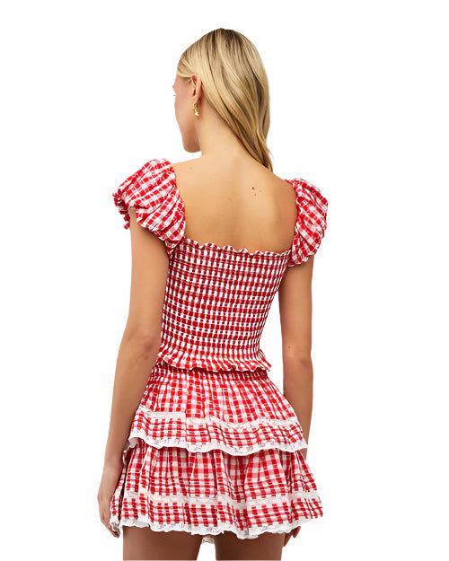 LoveShackFancy | Isalia Top | Cupid Bow Crows