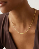 JENNY BIRD | Priya Snake Chain Necklace | Gold