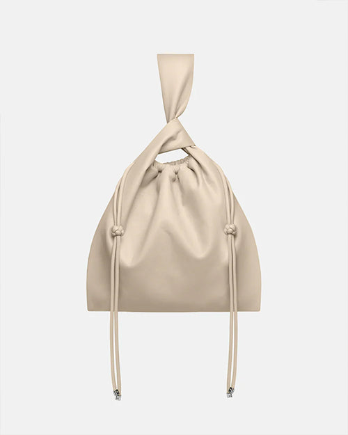 NANUSHKA | Jen Drawstring Bag | White