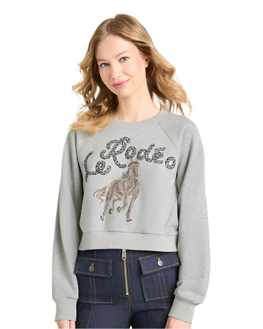 CINQ A SEPT | Le Rodeo Jennifer Pullover | Heather Grey – 29 North