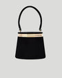 RETROFETE | Lesla Velvet Case Bag | Black